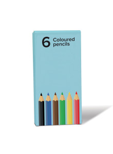 Boîte crayons de couleurs