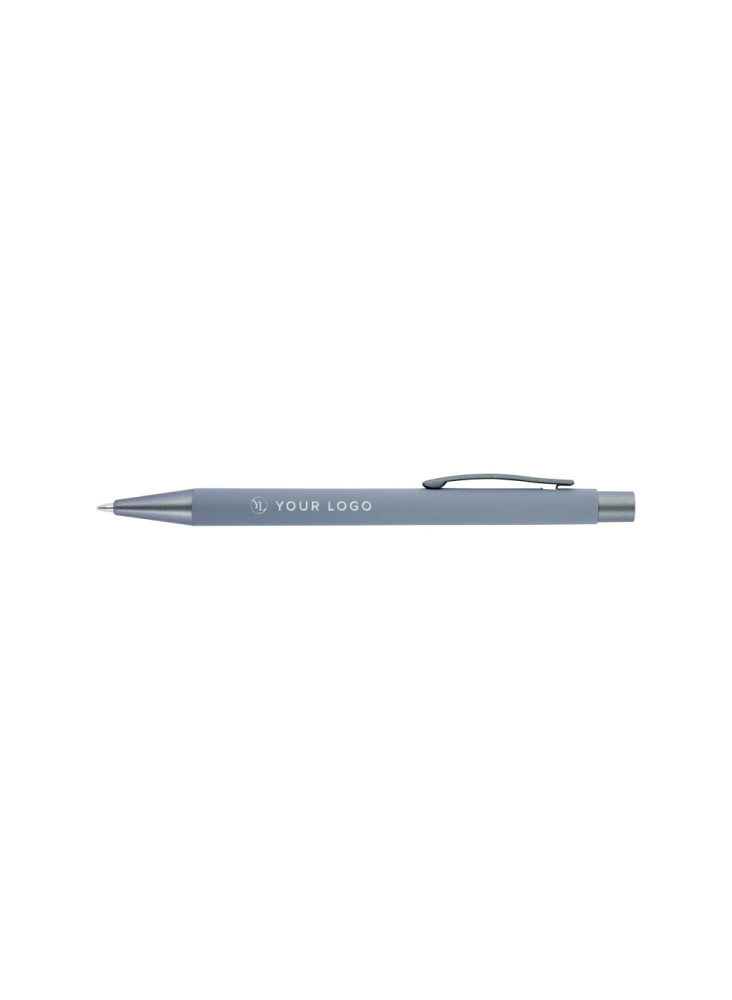 Stylo bille Emmett | Finition caoutchoutée