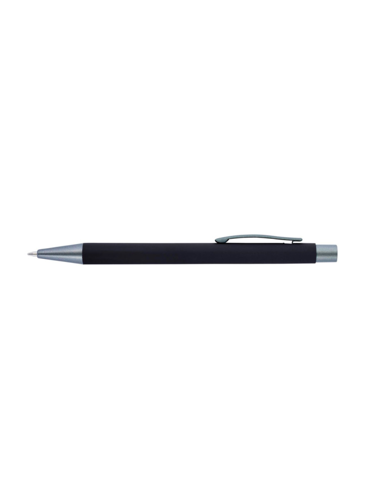 Stylo bille Emmett | Finition caoutchoutée