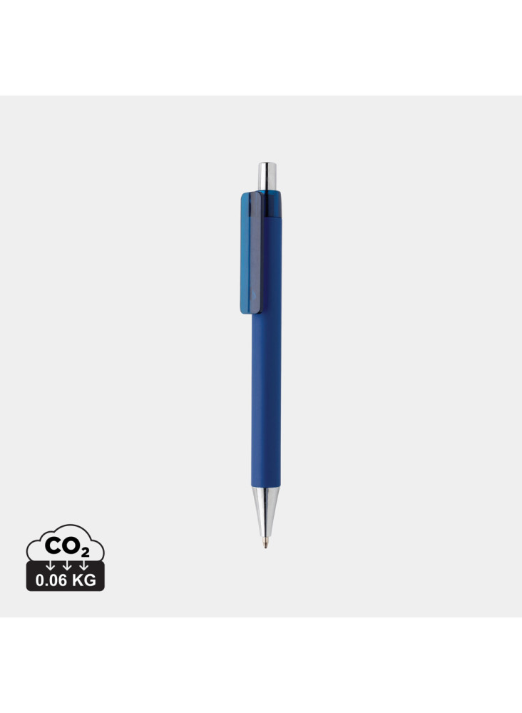 Stylo X8 finition gomme en ABS recyclé RCS