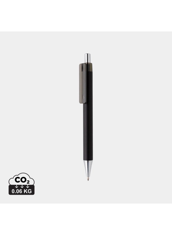 Stylo X8 finition gomme en ABS recyclé RCS