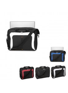 Sac bandoulière pour Ordinateur 17'' bicouleur