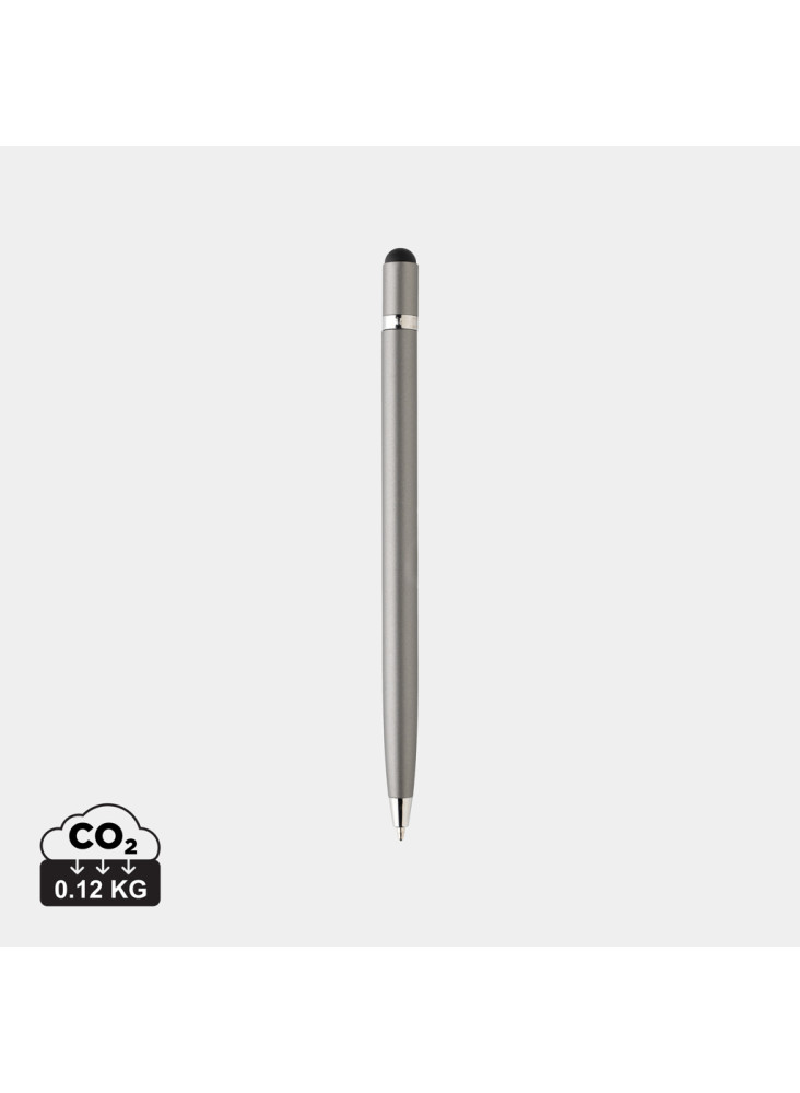 Stylo stylet en métal épuré