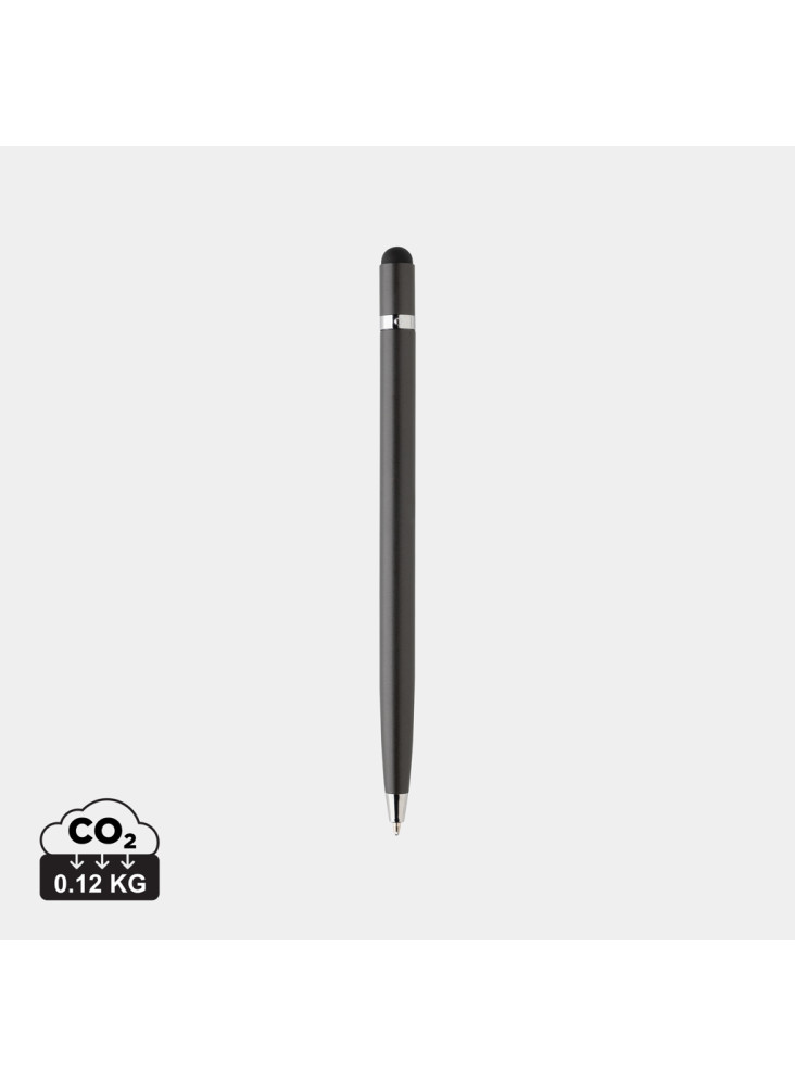 Stylo stylet en métal épuré