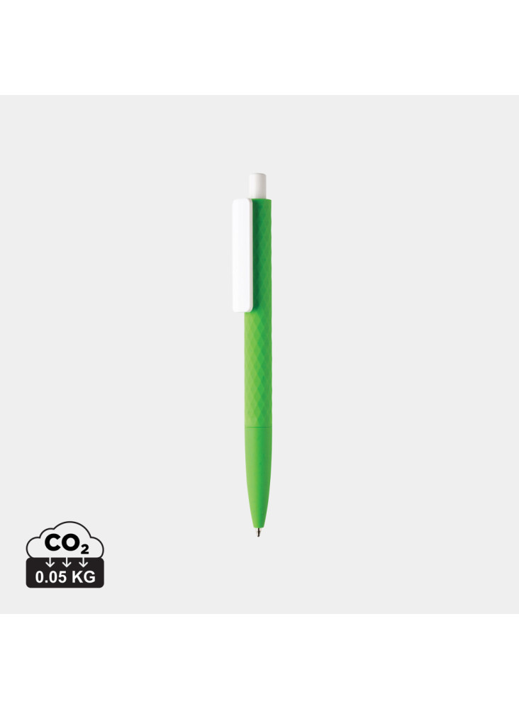 Stylo X3 finition gomme en ABS recyclé RCS
