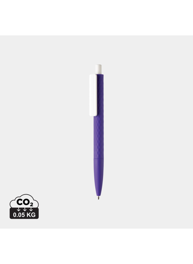 Stylo X3 finition gomme en ABS recyclé RCS