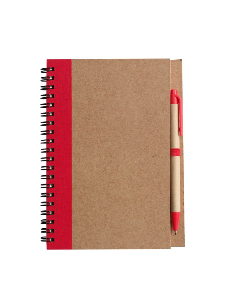 Carnet Stella | Carton | Ligné | Avec stylo bille