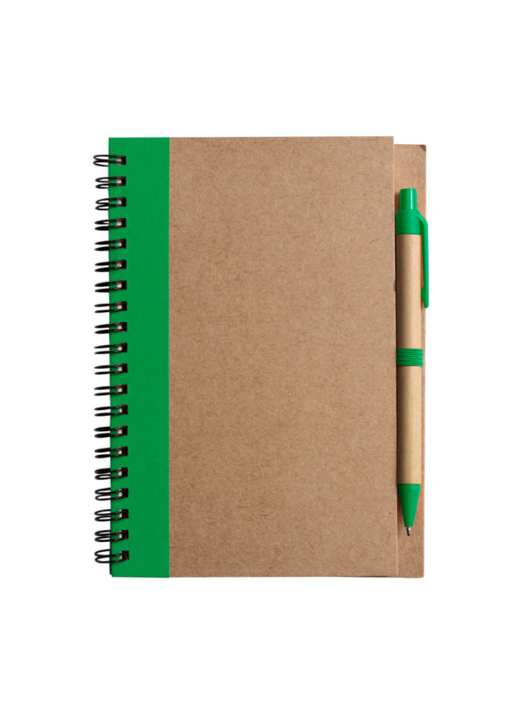 Carnet Stella | Carton | Ligné | Avec stylo bille