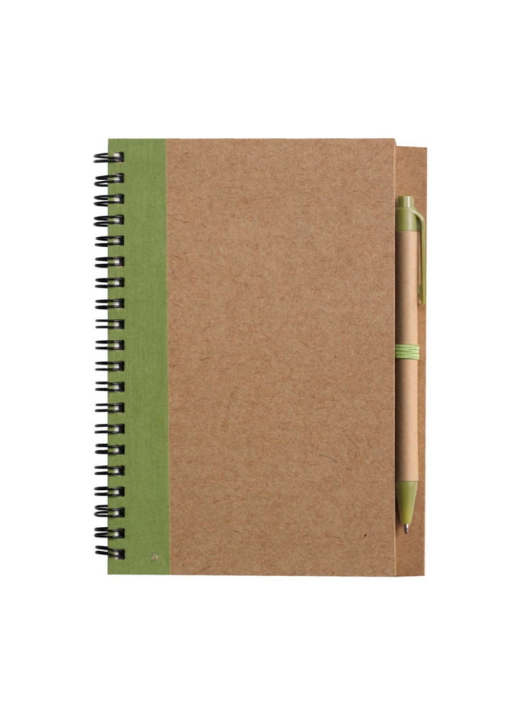 Carnet Stella | Carton | Ligné | Avec stylo bille
