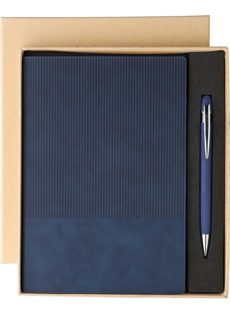 Set carnet Tarek | PU | A5 | Avec stylo bille