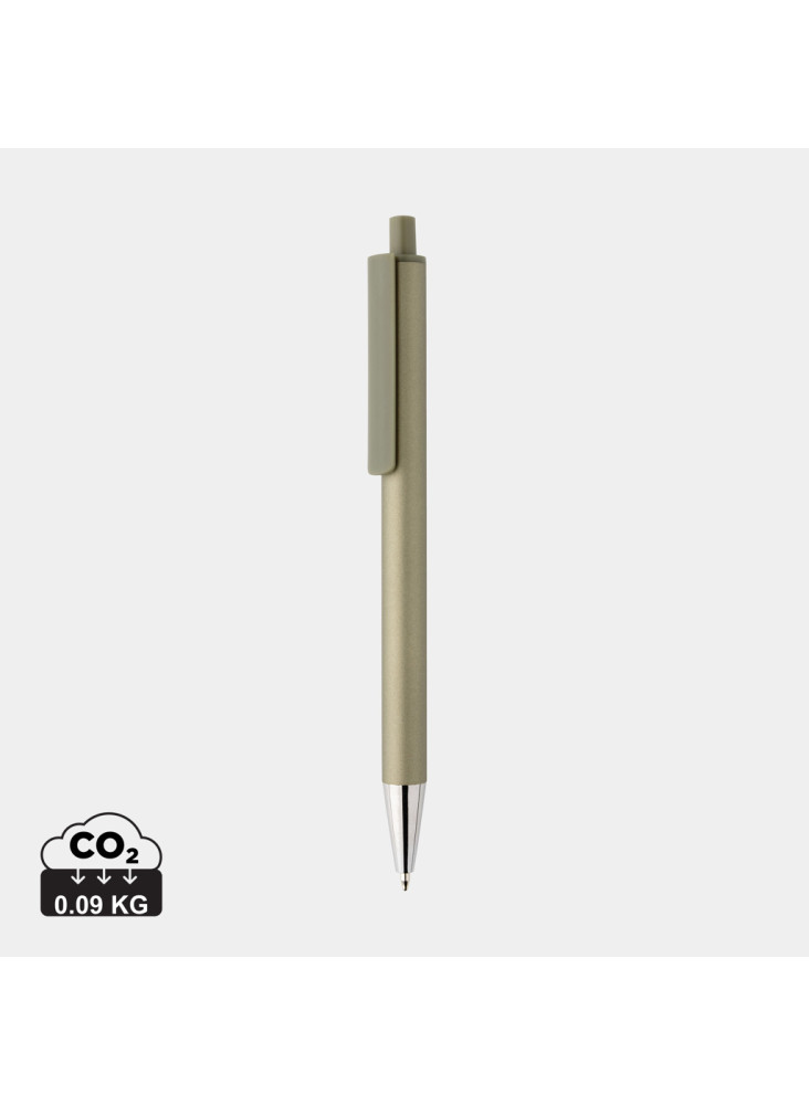 Stylo en aluminium recyclé certifié RCS Amisk