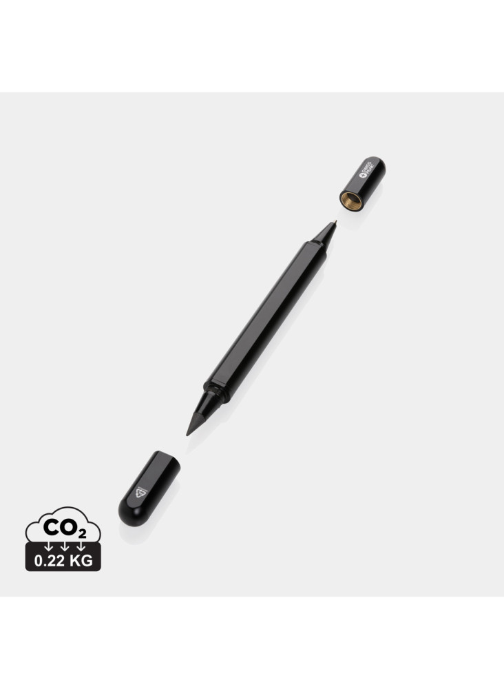 Stylo à double pointe en aluminium RCS Swiss Peak Storm