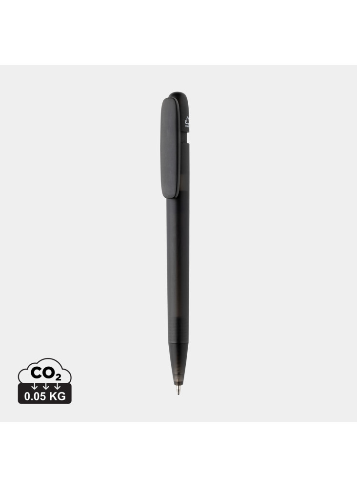 Stylo transparent en ABS recyclé et certifié GRS Devin