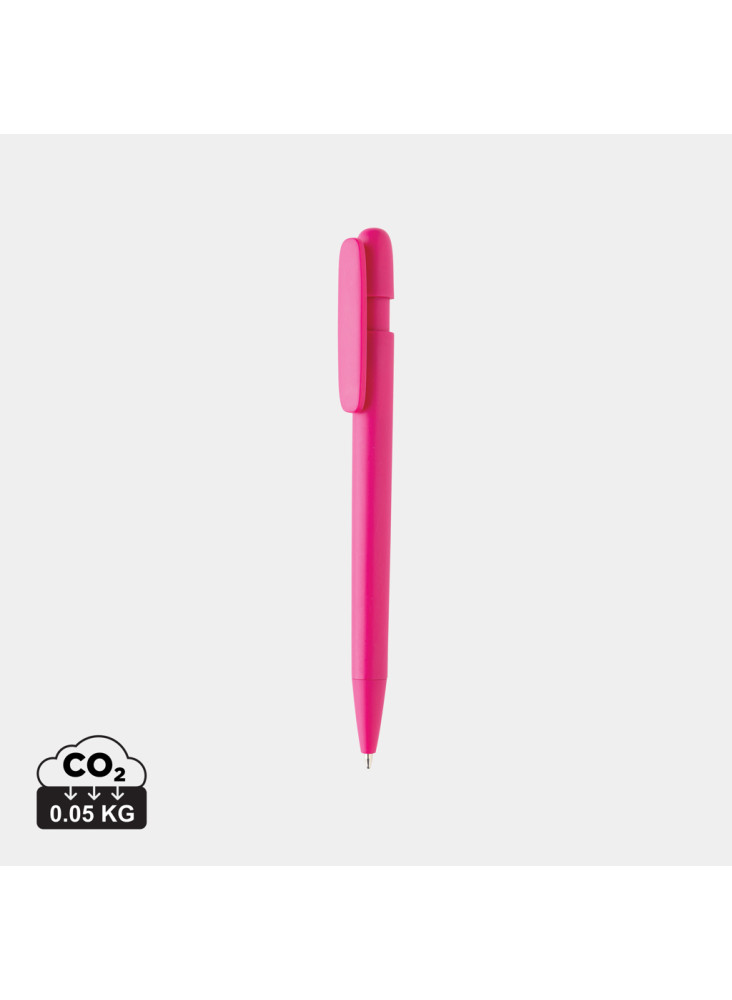 Stylo couleur uni en ABS recyclé et certifié GRS Devin