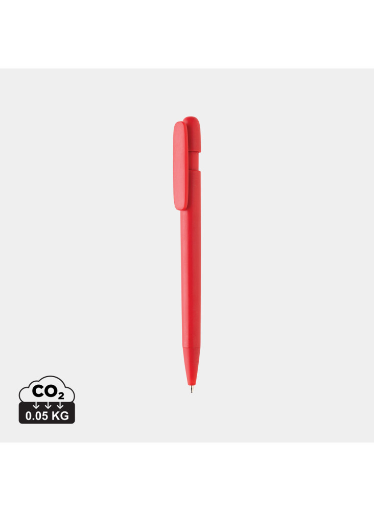 Stylo couleur uni en ABS recyclé et certifié GRS Devin