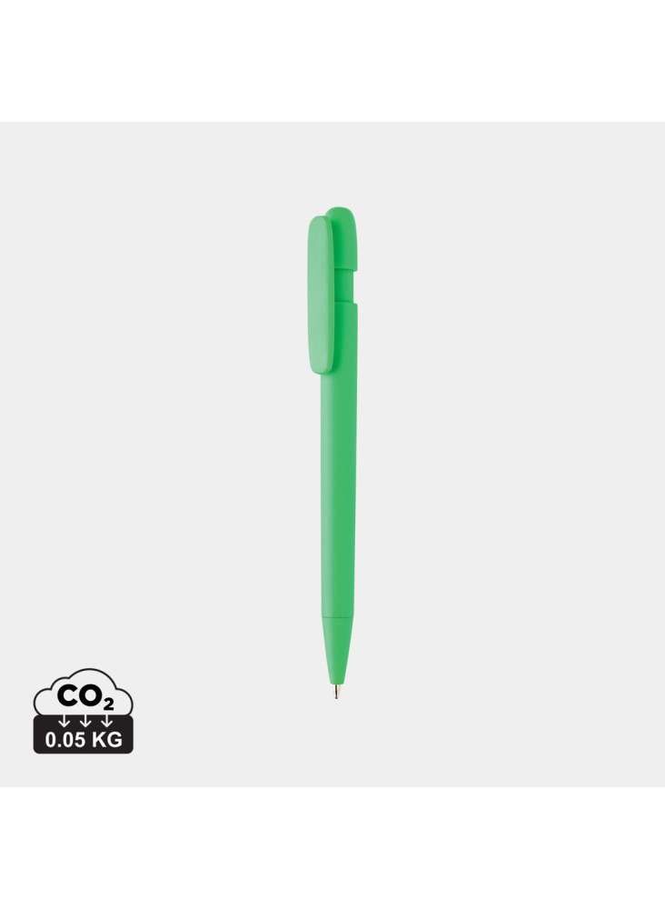 Stylo couleur uni en ABS recyclé et certifié GRS Devin