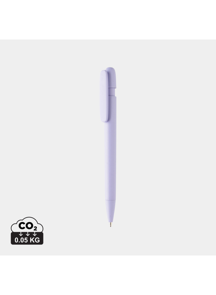 Stylo couleur uni en ABS recyclé et certifié GRS Devin