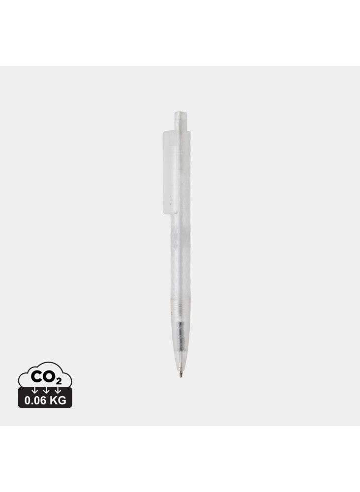 Stylo X3 en plastique givré GRS