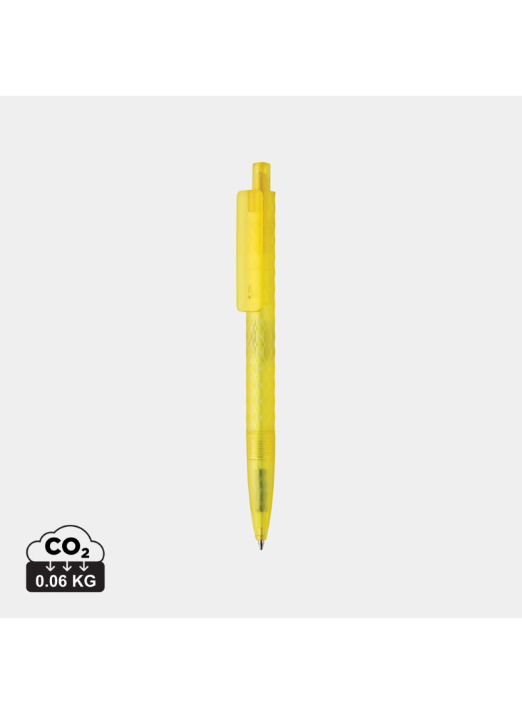 Stylo X3 en plastique givré GRS