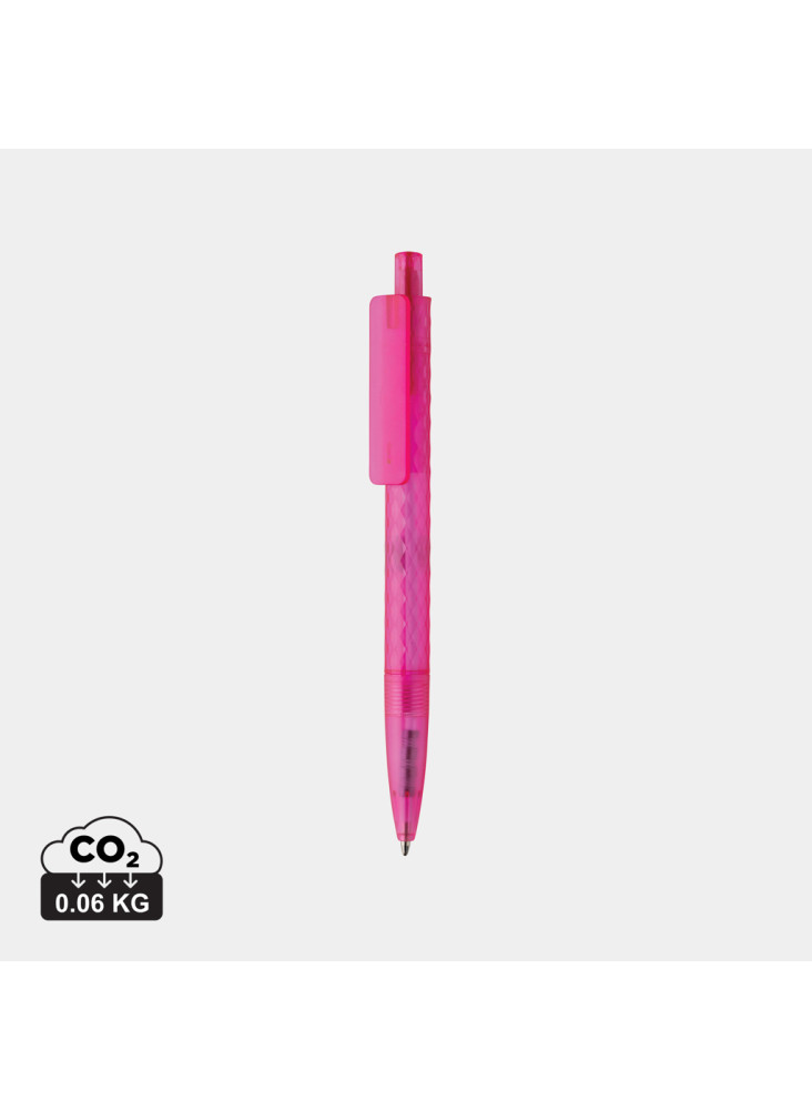 Stylo X3 en plastique givré GRS