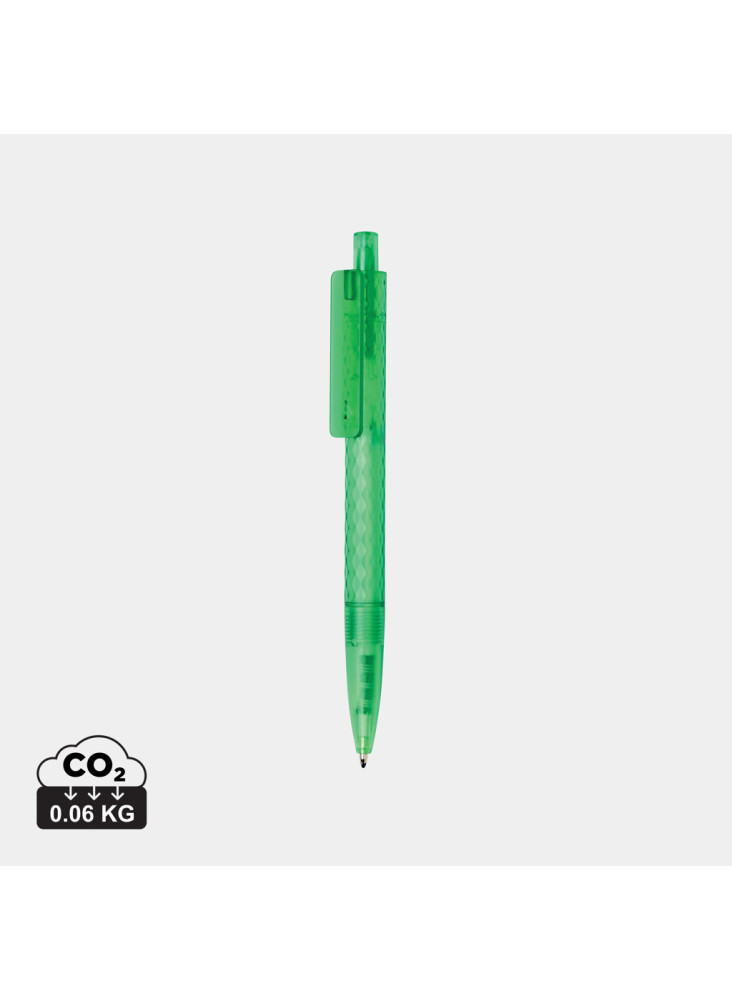 Stylo X3 en plastique givré GRS