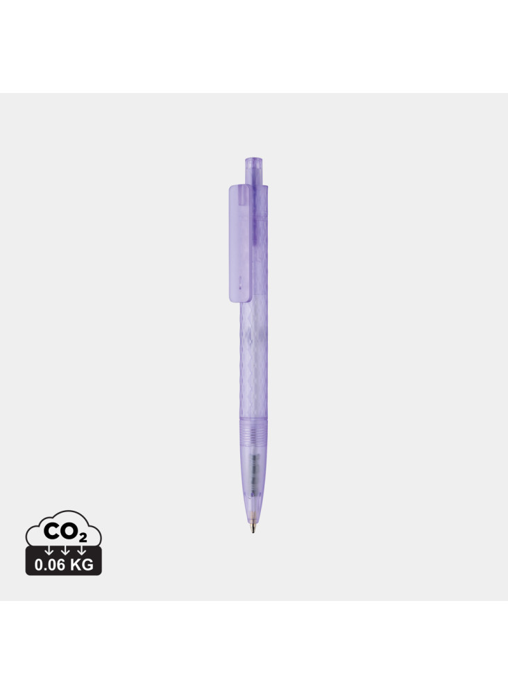Stylo X3 en plastique givré GRS