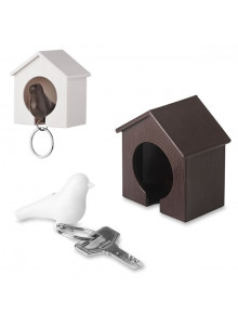 Porte-clés Nichoir et oiseau