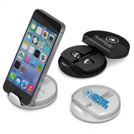 Ecouteurs et support