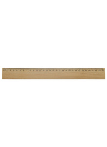 Règle en bois 30cm