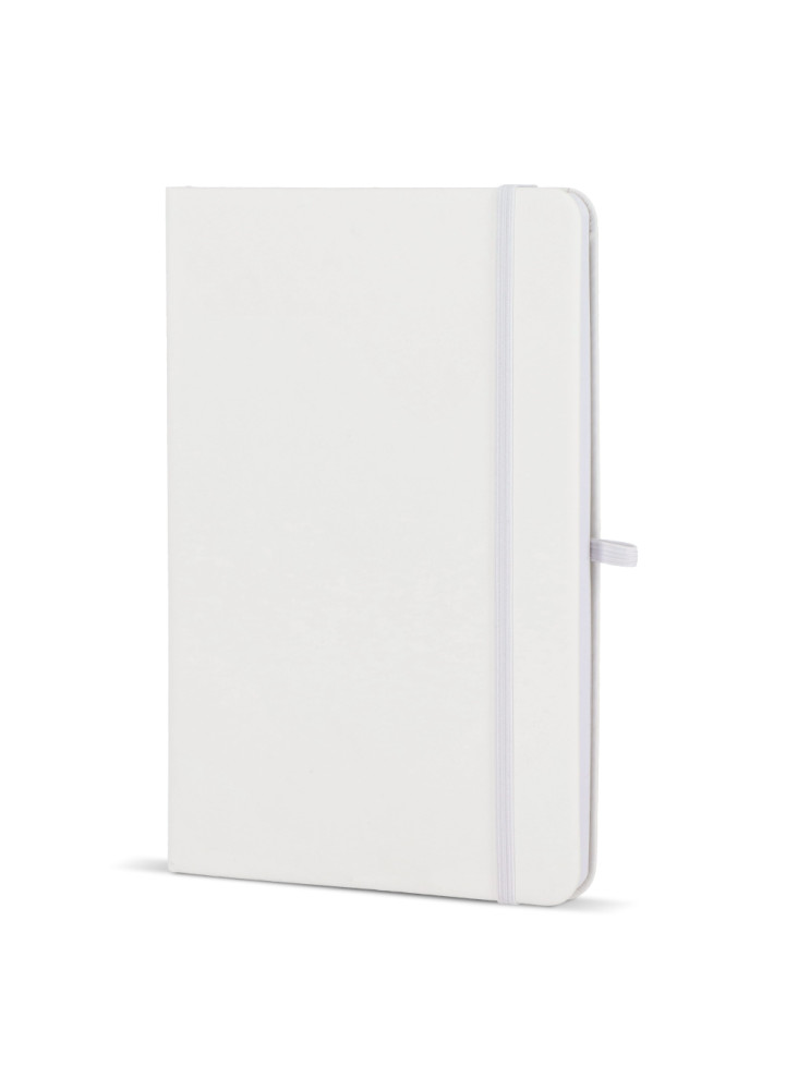 Carnet Olmo à couverture rigide en PU A5 avec notes autocollantes