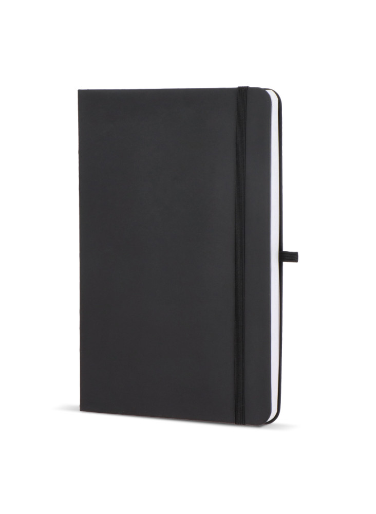 Carnet Olmo à couverture rigide en PU A5 avec notes autocollantes