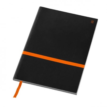 Bloc-notes A5 avec élastique coloré à personnaliser