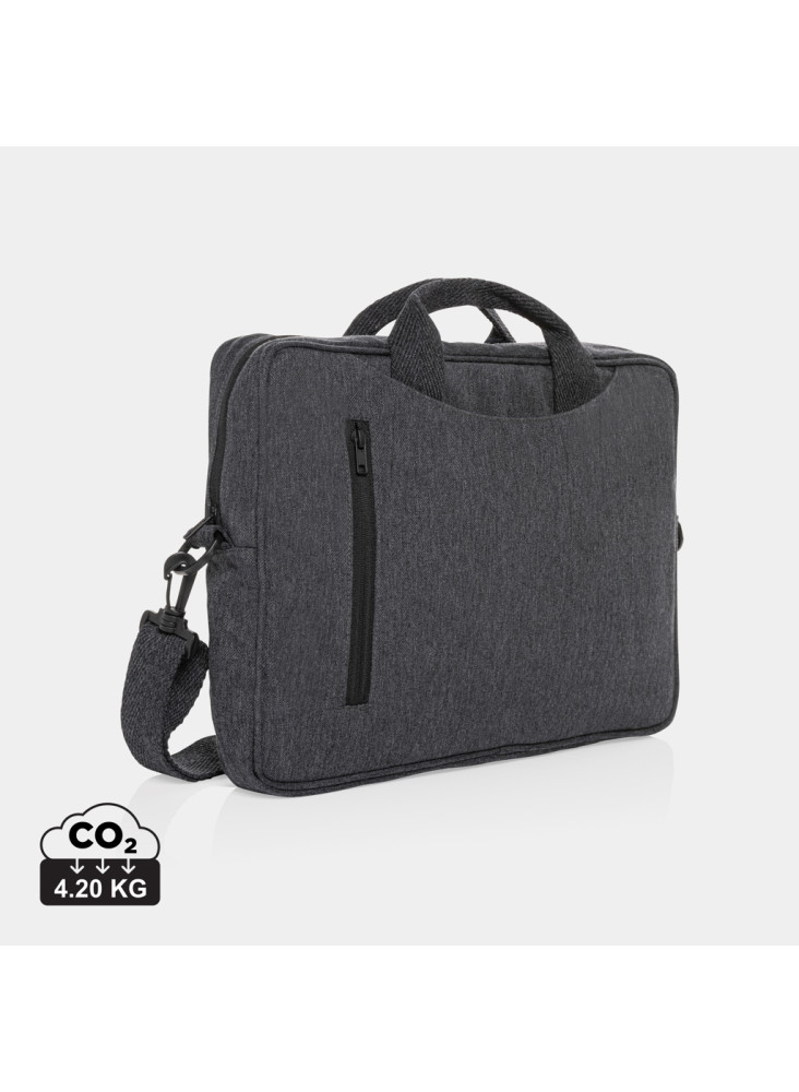 Sacoche ordinateur 15,4'' en coton recyclé AWARE™ Laluka