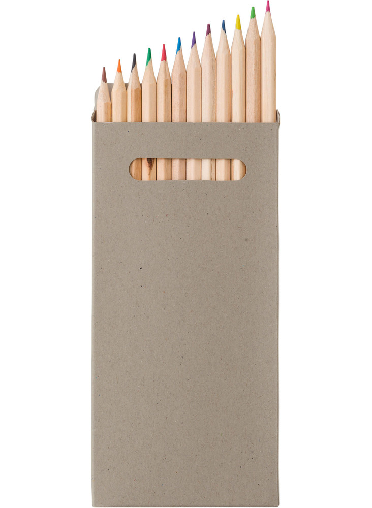 Set de crayons Nina | Bois | 12 pcs