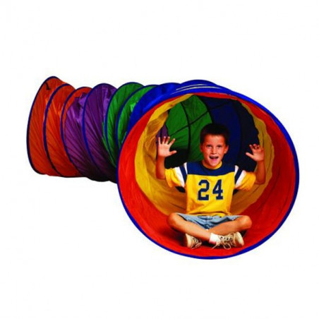 Tunnel pour Ramper pour enfant multicolore publicitaire