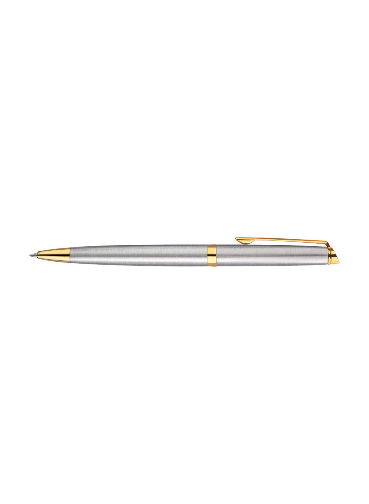 Stylo bille Waterman Hémisphère | Argenté | Encre bleue