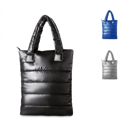 Sac shopping matelassé publicitaire