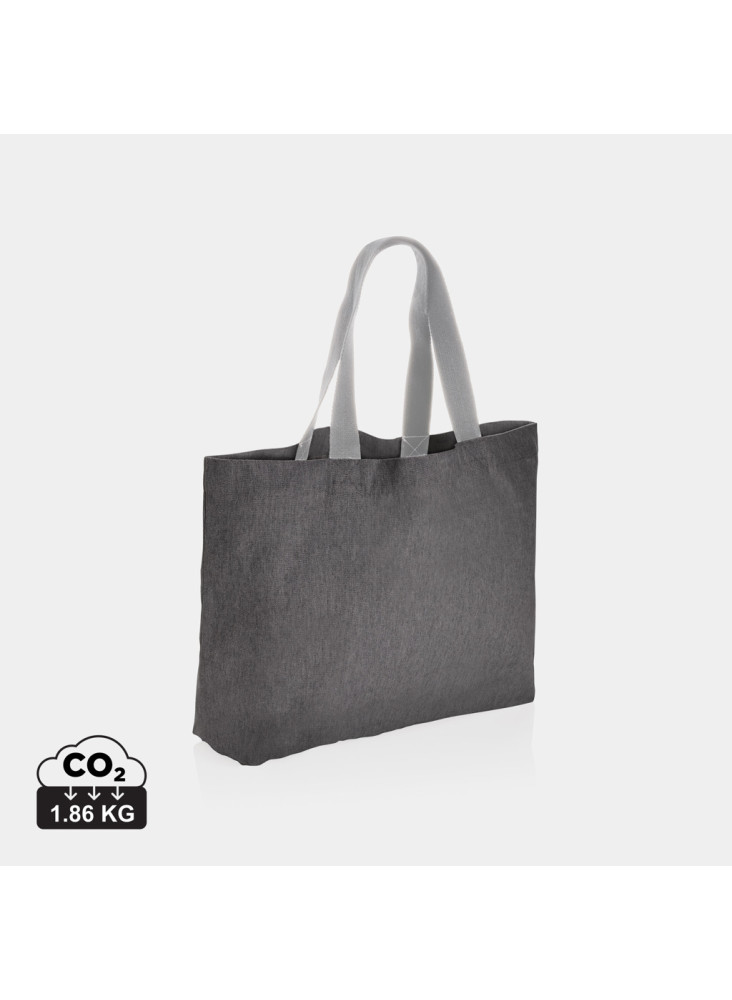 Grand sac tote en toile 240 g/m² recyclée non teintée Aware™