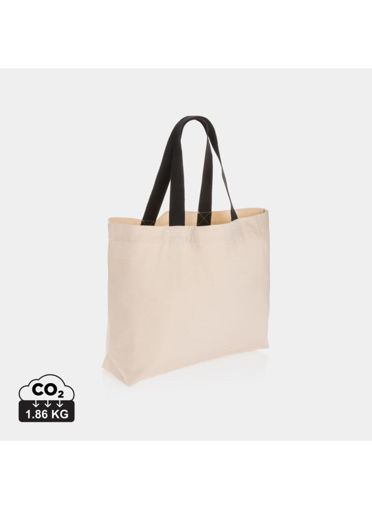 Grand sac tote en toile 240 g/m² recyclée non teintée Aware™
