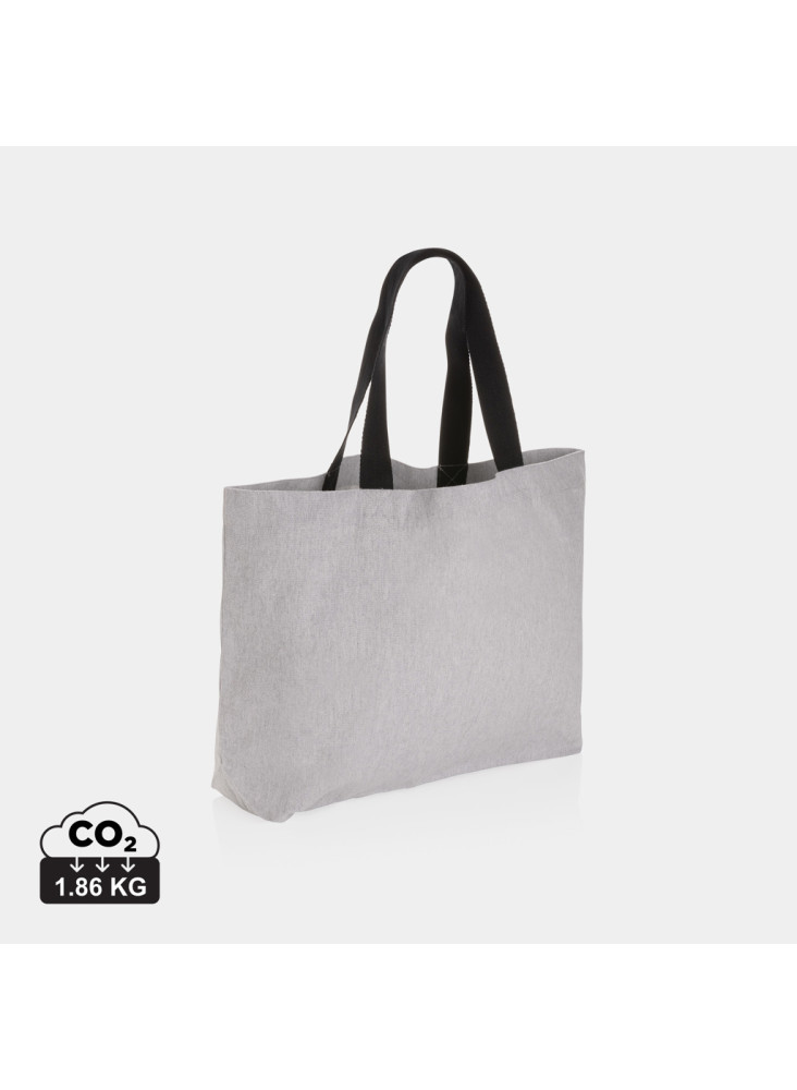 Grand sac tote en toile 240 g/m² recyclée non teintée Aware™