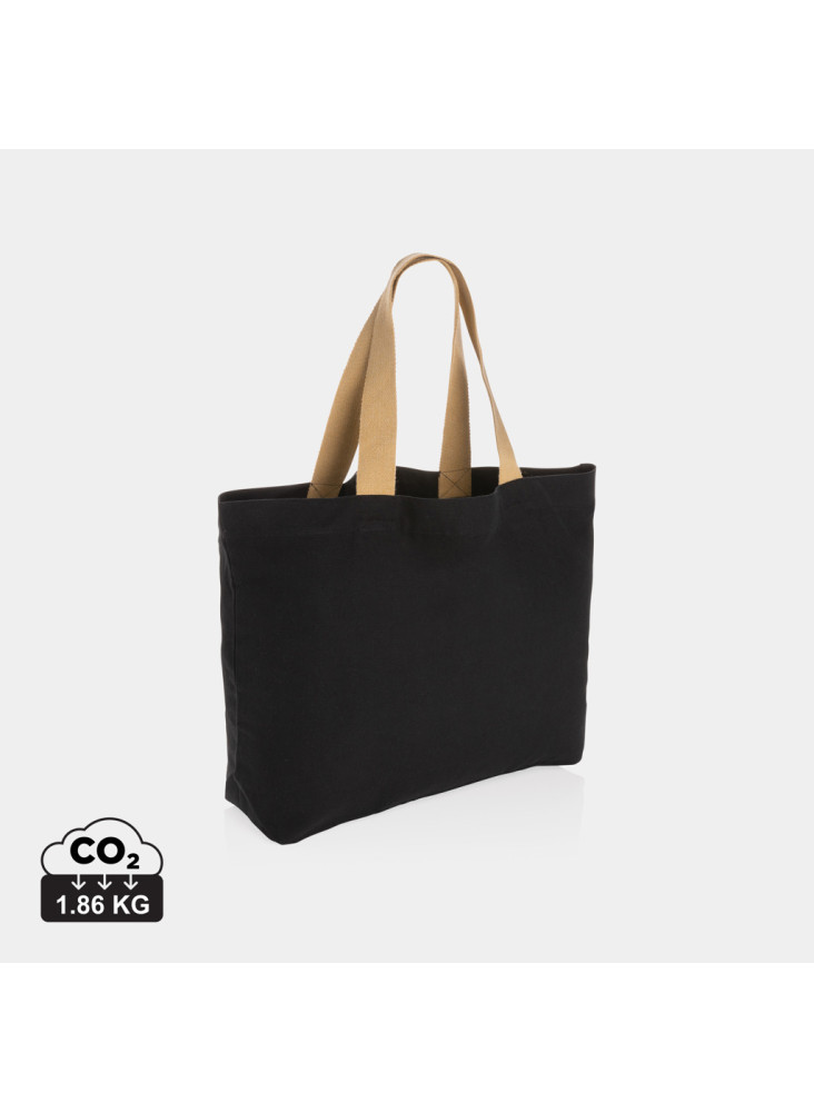 Grand sac tote en toile 240 g/m² recyclée non teintée Aware™