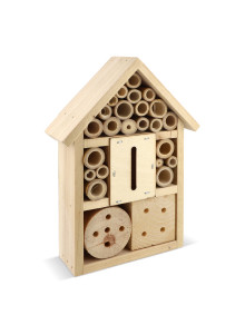 Hôtel à insectes en bois FSC
