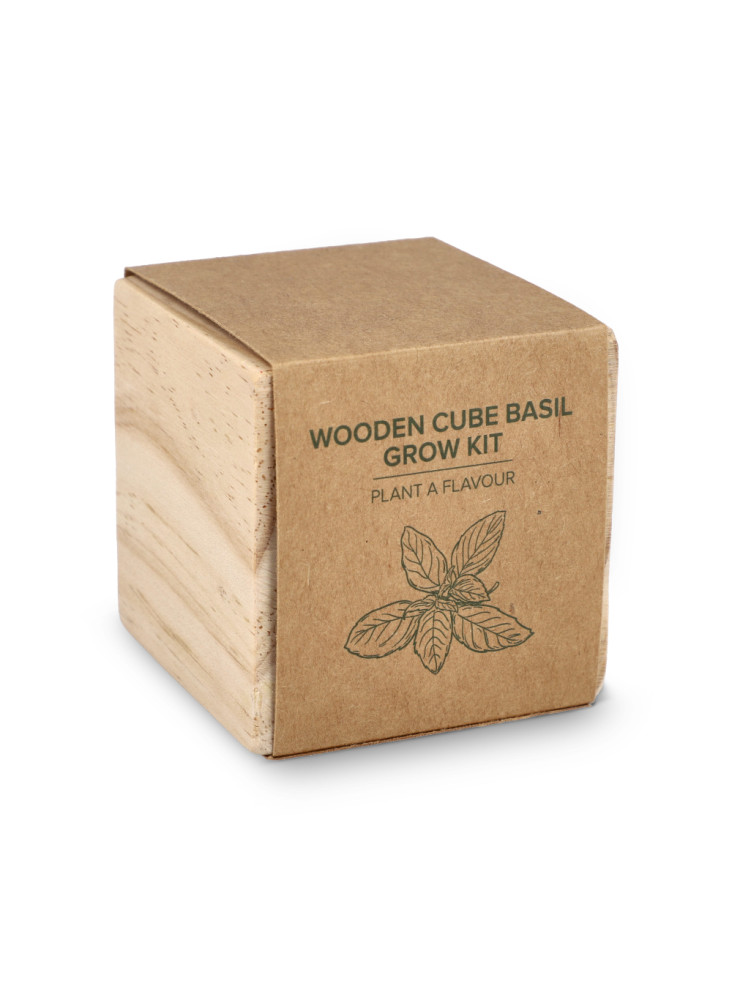 Ensemble de jardinières en bois FSC – Basilic
