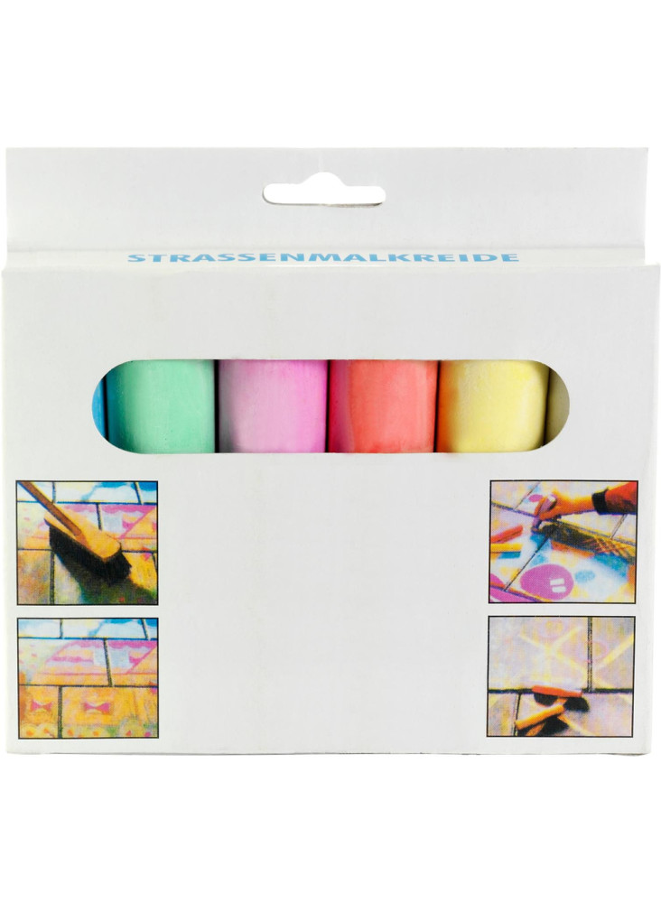 Craies de trottoir Ottilie | 6 couleurs