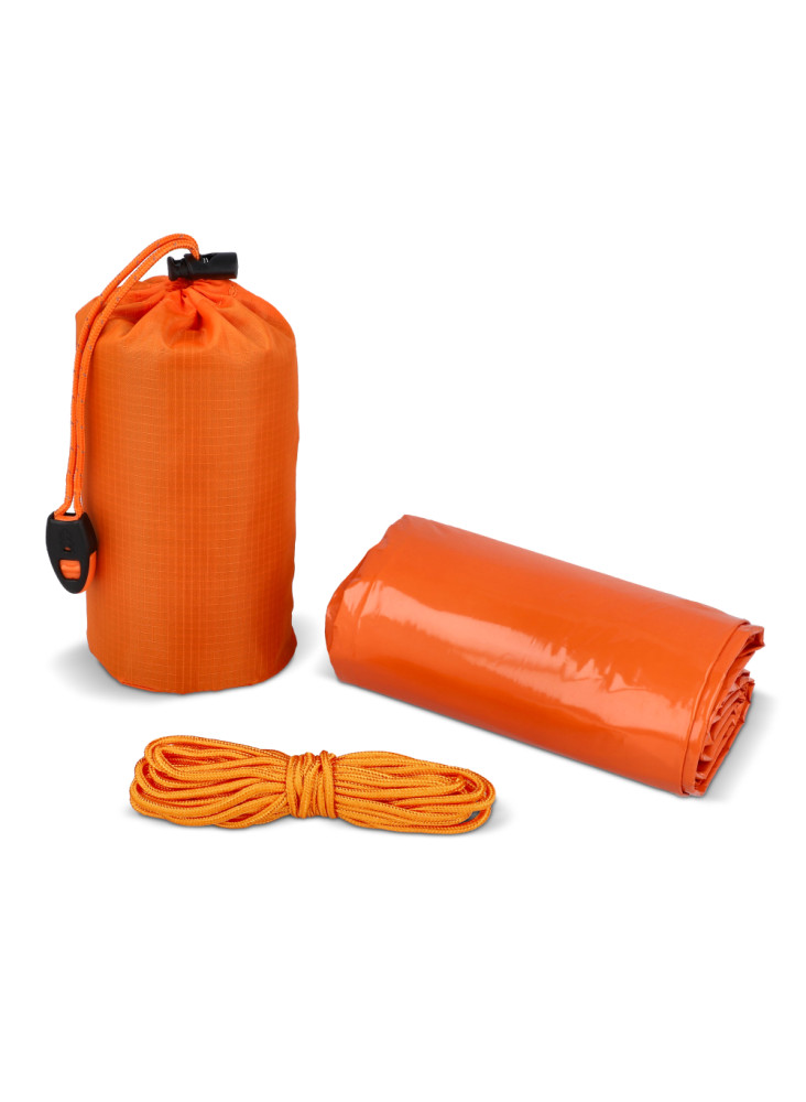 Tente d'urgence compacte pour la survie en plein air