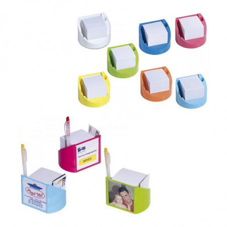 Support pour bloc de papier publicitaire