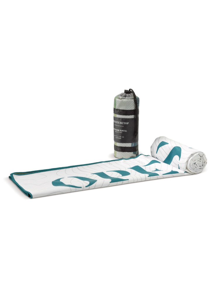 Serviette de toilette séchage rapide 700x1400 avec pochette