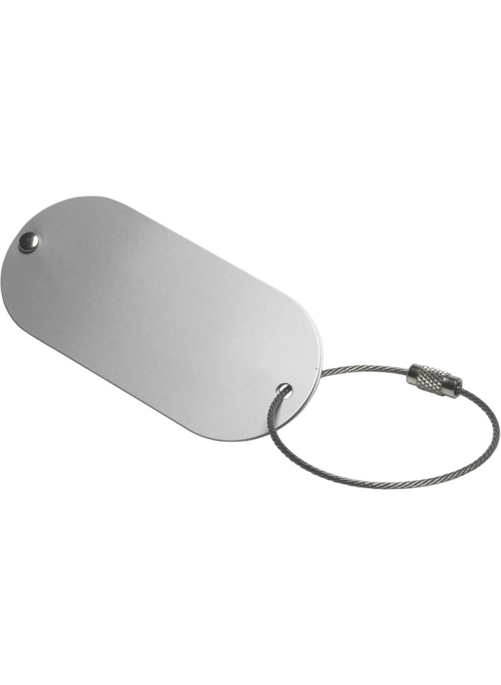 Étiquette à bagage Isa | Aluminium