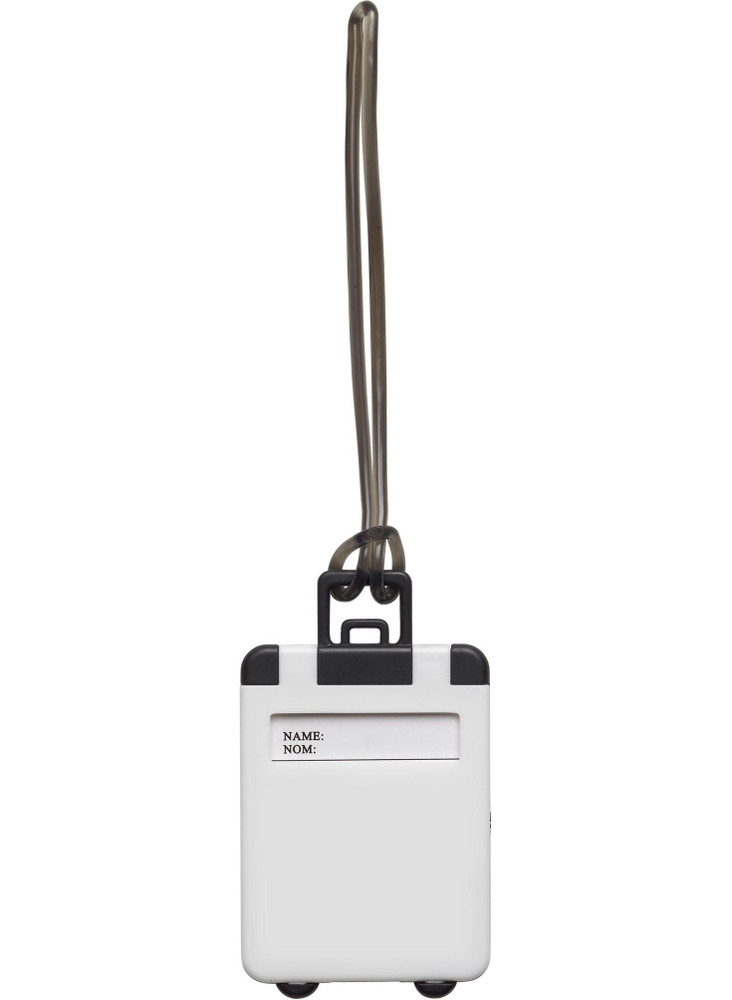 Étiquette bagage Jenson | Plastique | Forme trolley
