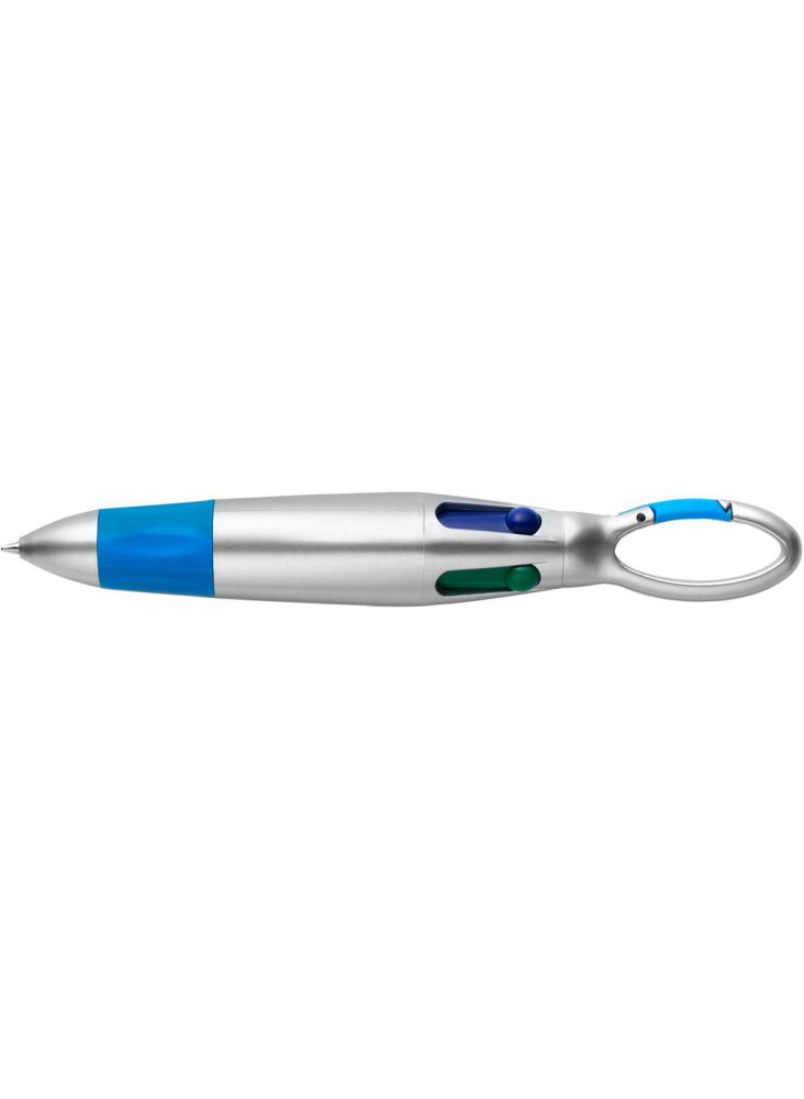 Stylo bille Marvin | Plastique | 4 couleurs d'encre